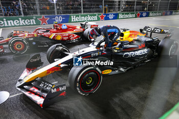 2024-11-24 - VERSTAPPEN Max (ned), Red Bull Racing RB20, portrait during the Formula 1 Heineken Silver Las Vegas Grand Prix 2024, 22th round of the 2024 Formula One World Championship from November 21 to 23, 2024 on the Las Vegas Strip Circuit, in Las Vegas, United States of America - F1 - LAS VEGAS GRAND PRIX 2024 - FORMULA 1 - MOTORS