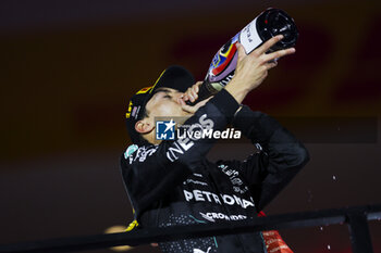 2024-11-24 - RUSSELL George (gbr), Mercedes AMG F1 Team W15, portrait during the Formula 1 Heineken Silver Las Vegas Grand Prix 2024, 22th round of the 2024 Formula One World Championship from November 21 to 23, 2024 on the Las Vegas Strip Circuit, in Las Vegas, United States of America - F1 - LAS VEGAS GRAND PRIX 2024 - FORMULA 1 - MOTORS