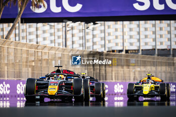 2024-03-08 - 20 HADJAR Isack (fra), Campos Racing, Dallara F2 2024, action, start, depart, during the 2nd round of the 2024 FIA Formula 2 Championship from March 7 to 9, 2024 on the Jeddah Corniche Circuit, in Jeddah, Saudi Arabia - AUTO - FORMULA 2 2024 - JEDDAH - FORMULA 2 - MOTORS