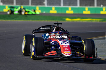 2024-03-22 - 22 VERSCHOOR Richard (nld), Trident, Dallara F2 2024, action during the 3rd round of the 2024 FIA Formula 2 Championship from March 22 to 24, 2024 on the Albert Park Circuit, in Melbourne, Australia - AUTO - FORMULA 2 2024 - AUSTRALIA - FORMULA 2 - MOTORS
