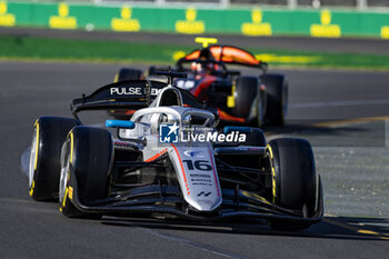 2024-03-22 - 16 CORDEEL Amaury (bel), Hitech Pulse-Eight, Dallara F2 2024, action during the 3rd round of the 2024 FIA Formula 2 Championship from March 22 to 24, 2024 on the Albert Park Circuit, in Melbourne, Australia - AUTO - FORMULA 2 2024 - AUSTRALIA - FORMULA 2 - MOTORS