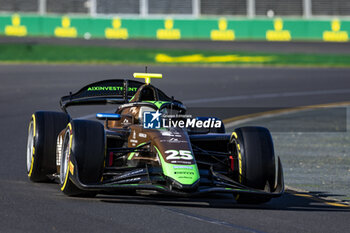 2024-03-22 - 25 BARNARD Taylor (gbr), PHM AIX Racing, Dallara F2 2024, action during the 3rd round of the 2024 FIA Formula 2 Championship from March 22 to 24, 2024 on the Albert Park Circuit, in Melbourne, Australia - AUTO - FORMULA 2 2024 - AUSTRALIA - FORMULA 2 - MOTORS