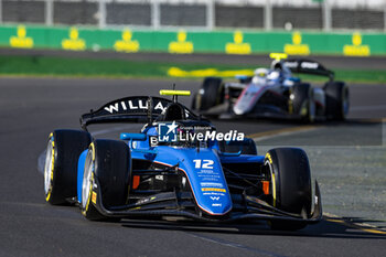 2024-03-22 - 12 COLAPINTO Franco (arg), MP Motorsport, Dallara F2 2024, action during the 3rd round of the 2024 FIA Formula 2 Championship from March 22 to 24, 2024 on the Albert Park Circuit, in Melbourne, Australia - AUTO - FORMULA 2 2024 - AUSTRALIA - FORMULA 2 - MOTORS