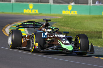 2024-03-22 - 24 DURKSEN Joshua (pry), PHM AIX Racing, Dallara F2 2024, action during the 3rd round of the 2024 FIA Formula 2 Championship from March 22 to 24, 2024 on the Albert Park Circuit, in Melbourne, Australia - AUTO - FORMULA 2 2024 - AUSTRALIA - FORMULA 2 - MOTORS