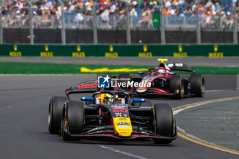 2024-03-23 - 20 HADJAR Isack (fra), Campos Racing, Dallara F2 2024, action during the 3rd round of the 2024 FIA Formula 2 Championship from March 22 to 24, 2024 on the Albert Park Circuit, in Melbourne, Australia - AUTO - FORMULA 2 2024 - AUSTRALIA - FORMULA 2 - MOTORS