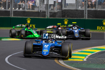2024-03-23 - 12 COLAPINTO Franco (arg), MP Motorsport, Dallara F2 2024, action during the 3rd round of the 2024 FIA Formula 2 Championship from March 22 to 24, 2024 on the Albert Park Circuit, in Melbourne, Australia - AUTO - FORMULA 2 2024 - AUSTRALIA - FORMULA 2 - MOTORS
