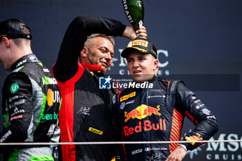 2024-05-19 - HADJAR Isack (fra), Campos Racing, Dallara F2 2024, portrait podium during the 4th round of the 2024 FIA Formula 2 Championship from May 17 to 19, 2024 on the Autodromo Enzo e Dino Ferrari, in Imola, Italy - AUTO - FORMULA 2 2024 - IMOLA - FORMULA 2 - MOTORS