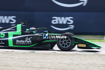 2024-05-19 - 05 MALONY Zane (bar), Rodin Motorsport, Dallara F2 2024, action during the 4th round of the 2024 FIA Formula 2 Championship from May 17 to 19, 2024 on the Autodromo Enzo e Dino Ferrari, in Imola, Italy - AUTO - FORMULA 2 2024 - IMOLA - FORMULA 2 - MOTORS