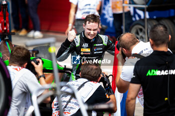 2024-05-19 - DURKSEN Joshua (pry), PHM AIX Racing, Dallara F2 2024, portrait during the 4th round of the 2024 FIA Formula 2 Championship from May 17 to 19, 2024 on the Autodromo Enzo e Dino Ferrari, in Imola, Italy - AUTO - FORMULA 2 2024 - IMOLA - FORMULA 2 - MOTORS