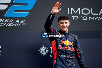 2024-05-19 - HADJAR Isack (fra), Campos Racing, Dallara F2 2024, portrait podium during the 4th round of the 2024 FIA Formula 2 Championship from May 17 to 19, 2024 on the Autodromo Enzo e Dino Ferrari, in Imola, Italy - AUTO - FORMULA 2 2024 - IMOLA - FORMULA 2 - MOTORS