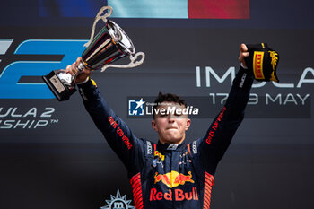 2024-05-19 - HADJAR Isack (fra), Campos Racing, Dallara F2 2024, portrait podium during the 4th round of the 2024 FIA Formula 2 Championship from May 17 to 19, 2024 on the Autodromo Enzo e Dino Ferrari, in Imola, Italy - AUTO - FORMULA 2 2024 - IMOLA - FORMULA 2 - MOTORS