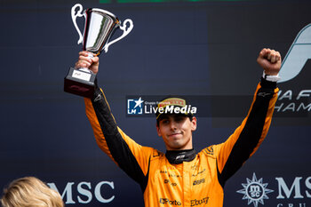 2024-05-19 - BORTOLETO Gabriel (bra), Invicta Racing, Dallara F2 2024, portrait podium during the 4th round of the 2024 FIA Formula 2 Championship from May 17 to 19, 2024 on the Autodromo Enzo e Dino Ferrari, in Imola, Italy - AUTO - FORMULA 2 2024 - IMOLA - FORMULA 2 - MOTORS