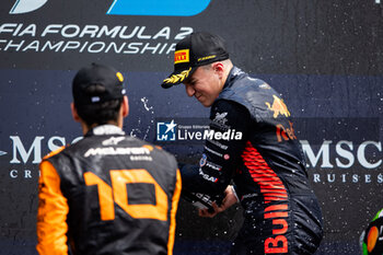 2024-05-19 - HADJAR Isack (fra), Campos Racing, Dallara F2 2024, portrait podium during the 4th round of the 2024 FIA Formula 2 Championship from May 17 to 19, 2024 on the Autodromo Enzo e Dino Ferrari, in Imola, Italy - AUTO - FORMULA 2 2024 - IMOLA - FORMULA 2 - MOTORS