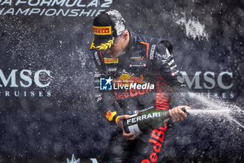 2024-05-19 - HADJAR Isack (fra), Campos Racing, Dallara F2 2024, portrait podium during the 4th round of the 2024 FIA Formula 2 Championship from May 17 to 19, 2024 on the Autodromo Enzo e Dino Ferrari, in Imola, Italy - AUTO - FORMULA 2 2024 - IMOLA - FORMULA 2 - MOTORS