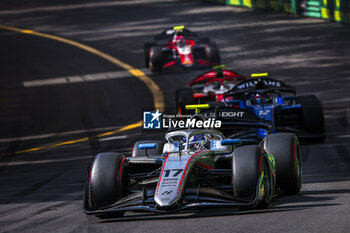 2024-05-26 - 17 ARON Paul (est), Hitech Pulse-Eigt, Dallara F2 2024, action during the 5th round of the 2024 FIA Formula 2 Championship from May 23 to 26, 2024 on the Circuit de Monaco, in Monaco - AUTO - FORMULA 2 2024 - MONACO - FORMULA 2 - MOTORS