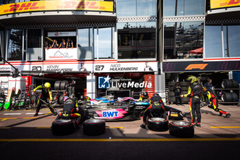 2024-05-26 - 01 MARTINS Victor (fra), ART Grand Prix, Dallara F2 2024, action, pitlane, during the 5th round of the 2024 FIA Formula 2 Championship from May 23 to 26, 2024 on the Circuit de Monaco, in Monaco - AUTO - FORMULA 2 2024 - MONACO - FORMULA 2 - MOTORS