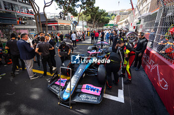 2024-05-26 - 01 MARTINS Victor (fra), ART Grand Prix, Dallara F2 2024, action, starting grid, grille de depart, during the 5th round of the 2024 FIA Formula 2 Championship from May 23 to 26, 2024 on the Circuit de Monaco, in Monaco - AUTO - FORMULA 2 2024 - MONACO - FORMULA 2 - MOTORS