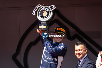 2024-05-26 - O’SULLIVAN Zak (gbr), ART Grand Prix, Dallara F2 2024, portrait, podium during the 5th round of the 2024 FIA Formula 2 Championship from May 23 to 26, 2024 on the Circuit de Monaco, in Monaco - AUTO - FORMULA 2 2024 - MONACO - FORMULA 2 - MOTORS