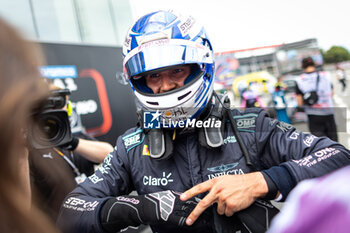 2024-06-22 - CORREA Juan Manuel (usa), DAMS Lucas Oil, Dallara F2 2024, portrait during the 6th round of the 2024 FIA Formula 2 Championship from June 21 to 23, 2024 on the Circuit de Barcelona-Catalunya, in Montmeló, Spain - AUTO - FORMULA 2 2024 - BARCELONA - FORMULA 2 - MOTORS