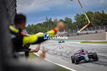 2024-06-22 - 01 MARTINS Victor (fra), ART Grand Prix, Dallara F2 2024, action during the 6th round of the 2024 FIA Formula 2 Championship from June 21 to 23, 2024 on the Circuit de Barcelona-Catalunya, in Montmeló, Spain - AUTO - FORMULA 2 2024 - BARCELONA - FORMULA 2 - MOTORS