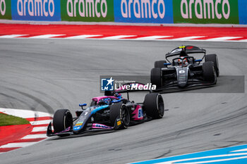 2024-06-22 - 01 MARTINS Victor (fra), ART Grand Prix, Dallara F2 2024, action during the 6th round of the 2024 FIA Formula 2 Championship from June 21 to 23, 2024 on the Circuit de Barcelona-Catalunya, in Montmeló, Spain - AUTO - FORMULA 2 2024 - BARCELONA - FORMULA 2 - MOTORS