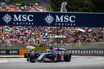 2024-06-22 - 01 MARTINS Victor (fra), ART Grand Prix, Dallara F2 2024, action during the 6th round of the 2024 FIA Formula 2 Championship from June 21 to 23, 2024 on the Circuit de Barcelona-Catalunya, in Montmeló, Spain - AUTO - FORMULA 2 2024 - BARCELONA - FORMULA 2 - MOTORS