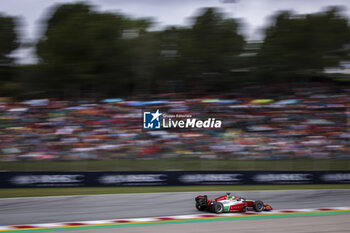 2024-06-23 - 03 BEARMAN Oliver (gbr), Prema Racing, Dallara F2 2024, action during the 6th round of the 2024 FIA Formula 2 Championship from June 21 to 23, 2024 on the Circuit de Barcelona-Catalunya, in Montmeló, Spain - AUTO - FORMULA 2 2024 - BARCELONA - FORMULA 2 - MOTORS