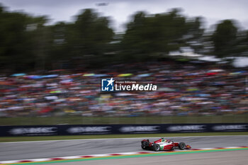 2024-06-23 - 03 BEARMAN Oliver (gbr), Prema Racing, Dallara F2 2024, action during the 6th round of the 2024 FIA Formula 2 Championship from June 21 to 23, 2024 on the Circuit de Barcelona-Catalunya, in Montmeló, Spain - AUTO - FORMULA 2 2024 - BARCELONA - FORMULA 2 - MOTORS