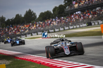 2024-06-23 - 17 ARON Paul (est), Hitech Pulse-Eigt, Dallara F2 2024, action during the 6th round of the 2024 FIA Formula 2 Championship from June 21 to 23, 2024 on the Circuit de Barcelona-Catalunya, in Montmeló, Spain - AUTO - FORMULA 2 2024 - BARCELONA - FORMULA 2 - MOTORS