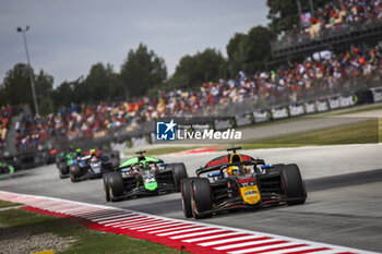 2024-06-23 - 20 HADJAR Isack (fra), Campos Racing, Dallara F2 2024, action during the 6th round of the 2024 FIA Formula 2 Championship from June 21 to 23, 2024 on the Circuit de Barcelona-Catalunya, in Montmeló, Spain - AUTO - FORMULA 2 2024 - BARCELONA - FORMULA 2 - MOTORS