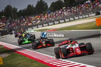 2024-06-23 - 03 BEARMAN Oliver (gbr), Prema Racing, Dallara F2 2024, action during the 6th round of the 2024 FIA Formula 2 Championship from June 21 to 23, 2024 on the Circuit de Barcelona-Catalunya, in Montmeló, Spain - AUTO - FORMULA 2 2024 - BARCELONA - FORMULA 2 - MOTORS