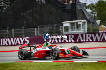 2024-06-23 - 03 BEARMAN Oliver (gbr), Prema Racing, Dallara F2 2024, action during the 6th round of the 2024 FIA Formula 2 Championship from June 21 to 23, 2024 on the Circuit de Barcelona-Catalunya, in Montmeló, Spain - AUTO - FORMULA 2 2024 - BARCELONA - FORMULA 2 - MOTORS