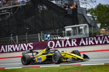 2024-06-23 - 09 MAINI Kush (ind), Invicta Racing, Dallara F2 2024, action during the 6th round of the 2024 FIA Formula 2 Championship from June 21 to 23, 2024 on the Circuit de Barcelona-Catalunya, in Montmeló, Spain - AUTO - FORMULA 2 2024 - BARCELONA - FORMULA 2 - MOTORS