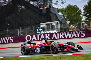 2024-06-23 - 22 VERSCHOOR Richard (nld), Trident, Dallara F2 2024, action during the 6th round of the 2024 FIA Formula 2 Championship from June 21 to 23, 2024 on the Circuit de Barcelona-Catalunya, in Montmeló, Spain - AUTO - FORMULA 2 2024 - BARCELONA - FORMULA 2 - MOTORS