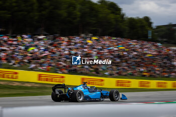 2024-06-23 - 07 CRAWFORD Jak (usa), DAMS Lucas Oil, Dallara F2 2024, action during the 6th round of the 2024 FIA Formula 2 Championship from June 21 to 23, 2024 on the Circuit de Barcelona-Catalunya, in Montmeló, Spain - AUTO - FORMULA 2 2024 - BARCELONA - FORMULA 2 - MOTORS