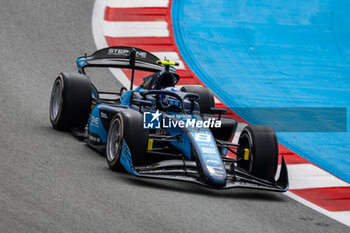 2024-06-23 - 08 CORREA Juan Manuel (usa), DAMS Lucas Oil, Dallara F2 2024, action during the 6th round of the 2024 FIA Formula 2 Championship from June 21 to 23, 2024 on the Circuit de Barcelona-Catalunya, in Montmeló, Spain - AUTO - FORMULA 2 2024 - BARCELONA - FORMULA 2 - MOTORS