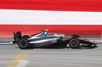 2024-06-28 - 17 ARON Paul (est), Hitech Pulse-Eigt, Dallara F2 2024, action during the 7th round of the 2024 FIA Formula 2 Championship from June 28 to 30, 2024 on the Red Bull Ring, in Spielberg, Austria - AUTO - FORMULA 2 2024 - RED BULL RING - FORMULA 2 - MOTORS