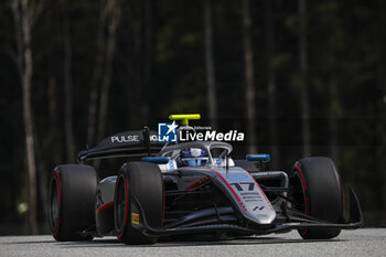 2024-06-28 - 17 ARON Paul (est), Hitech Pulse-Eigt, Dallara F2 2024, action during the 7th round of the 2024 FIA Formula 2 Championship from June 28 to 30, 2024 on the Red Bull Ring, in Spielberg, Austria - AUTO - FORMULA 2 2024 - RED BULL RING - FORMULA 2 - MOTORS