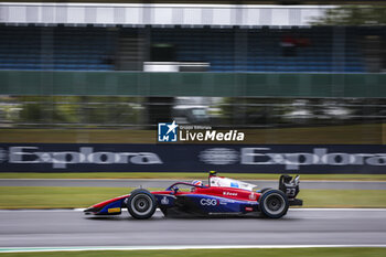 2024-07-05 - 23 STANEK Roman (cze), Trident, Dallara F2 2024, action during the 8th round of the 2024 FIA Formula 2 Championship from July 5 to 7, 2024 on the Silverstone Circuit, in Silverstone, United Kingdom - AUTO - FORMULA 2 2024 - SILVERSTONE - FORMULA 2 - MOTORS