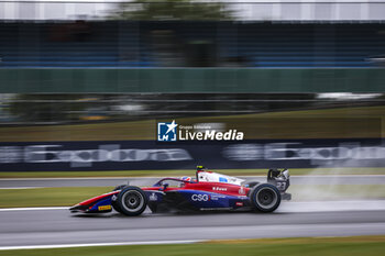 2024-07-05 - 23 STANEK Roman (cze), Trident, Dallara F2 2024, action during the 8th round of the 2024 FIA Formula 2 Championship from July 5 to 7, 2024 on the Silverstone Circuit, in Silverstone, United Kingdom - AUTO - FORMULA 2 2024 - SILVERSTONE - FORMULA 2 - MOTORS