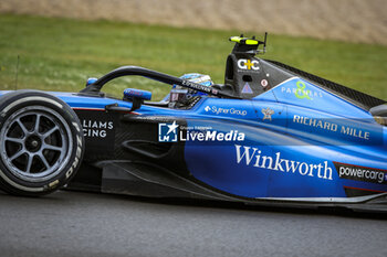 2024-07-05 - 02 O'SULLIVAN Zak (gbr), ART Grand Prix, Dallara F2 2024, action during the 8th round of the 2024 FIA Formula 2 Championship from July 5 to 7, 2024 on the Silverstone Circuit, in Silverstone, United Kingdom - AUTO - FORMULA 2 2024 - SILVERSTONE - FORMULA 2 - MOTORS