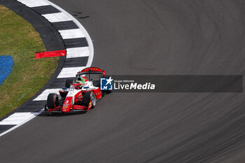 2024-07-07 - 03 BEARMAN Oliver (gbr), Prema Racing, Dallara F2 2024, action during the 8th round of the 2024 FIA Formula 2 Championship from July 5 to 7, 2024 on the Silverstone Circuit, in Silverstone, United Kingdom - AUTO - FORMULA 2 2024 - SILVERSTONE - FORMULA 2 - MOTORS