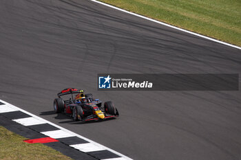 2024-07-07 - 20 HADJAR Isack (fra), Campos Racing, Dallara F2 2024, action during the 8th round of the 2024 FIA Formula 2 Championship from July 5 to 7, 2024 on the Silverstone Circuit, in Silverstone, United Kingdom - AUTO - FORMULA 2 2024 - SILVERSTONE - FORMULA 2 - MOTORS