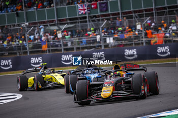 2024-07-07 - 20 HADJAR Isack (fra), Campos Racing, Dallara F2 2024, action during the 8th round of the 2024 FIA Formula 2 Championship from July 5 to 7, 2024 on the Silverstone Circuit, in Silverstone, United Kingdom - AUTO - FORMULA 2 2024 - SILVERSTONE - FORMULA 2 - MOTORS