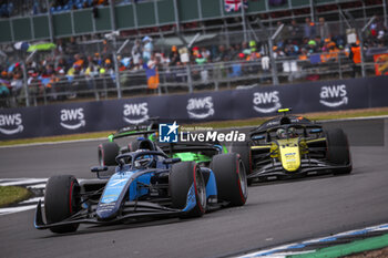 2024-07-07 - 07 CRAWFORD Jak (usa), DAMS Lucas Oil, Dallara F2 2024, action during the 8th round of the 2024 FIA Formula 2 Championship from July 5 to 7, 2024 on the Silverstone Circuit, in Silverstone, United Kingdom - AUTO - FORMULA 2 2024 - SILVERSTONE - FORMULA 2 - MOTORS