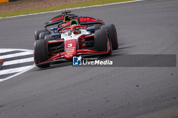 2024-07-07 - 03 BEARMAN Oliver (gbr), Prema Racing, Dallara F2 2024, action during the 8th round of the 2024 FIA Formula 2 Championship from July 5 to 7, 2024 on the Silverstone Circuit, in Silverstone, United Kingdom - AUTO - FORMULA 2 2024 - SILVERSTONE - FORMULA 2 - MOTORS