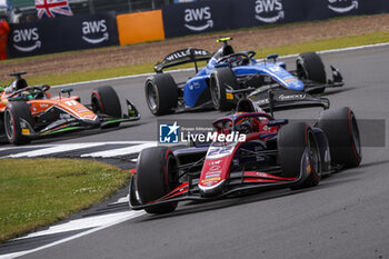 2024-07-07 - 22 VERSCHOOR Richard (nld), Trident, Dallara F2 2024, action during the 8th round of the 2024 FIA Formula 2 Championship from July 5 to 7, 2024 on the Silverstone Circuit, in Silverstone, United Kingdom - AUTO - FORMULA 2 2024 - SILVERSTONE - FORMULA 2 - MOTORS