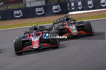 2024-07-07 - 23 STANEK Roman (cze), Trident, Dallara F2 2024, 14 FITTIPALDI Enzo (bra), Van Amersfoort Racing, Dallara F2 2024, action during the 8th round of the 2024 FIA Formula 2 Championship from July 5 to 7, 2024 on the Silverstone Circuit, in Silverstone, United Kingdom - AUTO - FORMULA 2 2024 - SILVERSTONE - FORMULA 2 - MOTORS