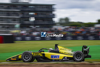 2024-07-07 - 09 MAINI Kush (ind), Invicta Racing, Dallara F2 2024, action during the 8th round of the 2024 FIA Formula 2 Championship from July 5 to 7, 2024 on the Silverstone Circuit, in Silverstone, United Kingdom - AUTO - FORMULA 2 2024 - SILVERSTONE - FORMULA 2 - MOTORS