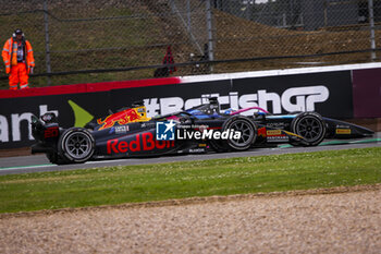 2024-07-07 - 20 HADJAR Isack (fra), Campos Racing, Dallara F2 2024, 01 MARTINS Victor (fra), ART Grand Prix, Dallara F2 2024, action during the 8th round of the 2024 FIA Formula 2 Championship from July 5 to 7, 2024 on the Silverstone Circuit, in Silverstone, United Kingdom - AUTO - FORMULA 2 2024 - SILVERSTONE - FORMULA 2 - MOTORS